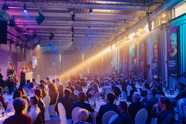 Fairtrade Award 2022 Blick von der Bühne - Jazz Royal