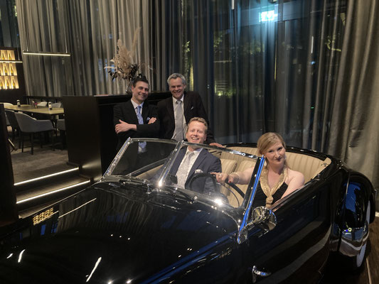 Der Dienstwagen ihrer Jazz Band aus Berlin - Jazz Royal
