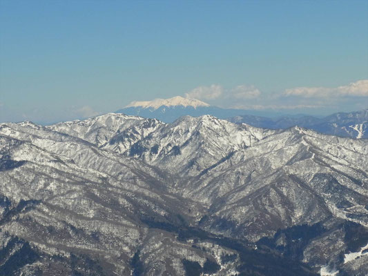 野伏ケ岳山頂から御嶽