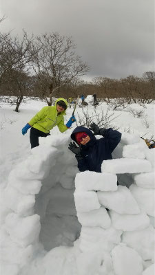 ほぼ一人で積み上げ完成間近