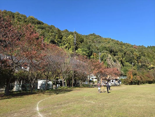 沖島小学校グランド