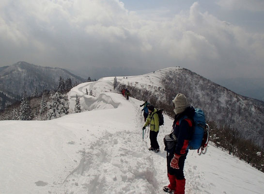 その素晴らしい景観の中を