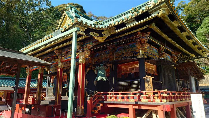 久能山東照宮、国宝　御社殿