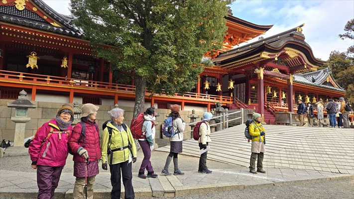 石清水八幡宮境内風景