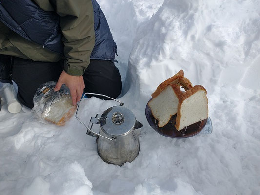 山頂で焼き立てのパンが食べれるなんて(*^^)v