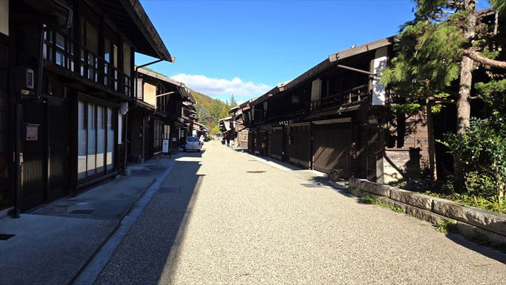 　11/7 中山道　奈良井宿