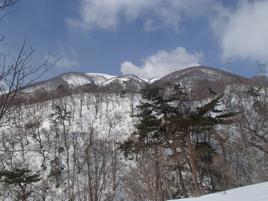 前方は