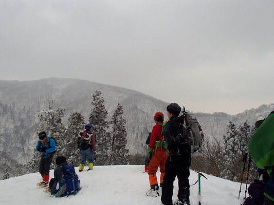 御殿山に到着