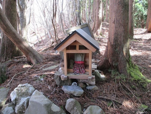 木地山峠のお地蔵様