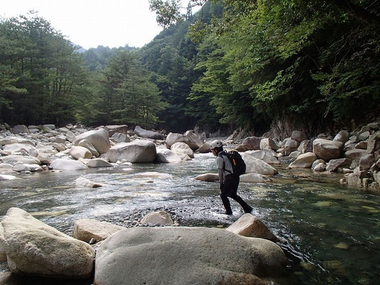 神崎川本流に戻ってきました