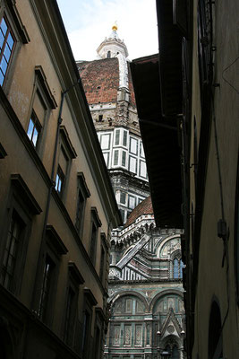 Le Duomo vu de la vieille ville