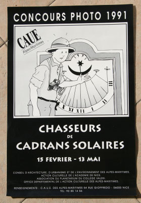 Concours photo 1991 "chasse aux cadrans solaires"