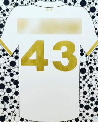 ©  Footballartandco ® Jennifer Mahdjoub, Artiste peintre graffeuse frequiste