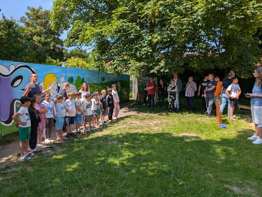 Graffiti mit Kindern 