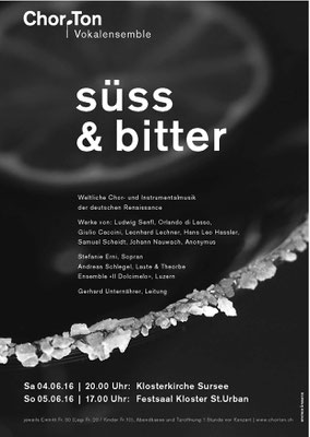 2016 Süss und bitter