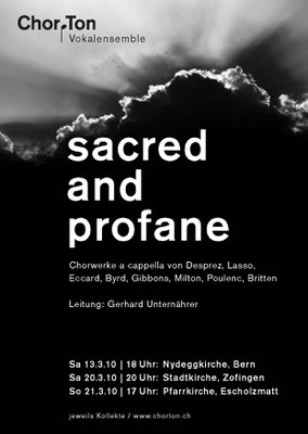 2010 Sacred and profane