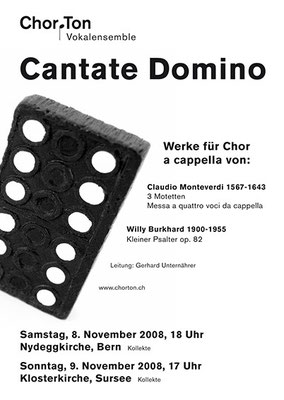 2008 Cantate Domino