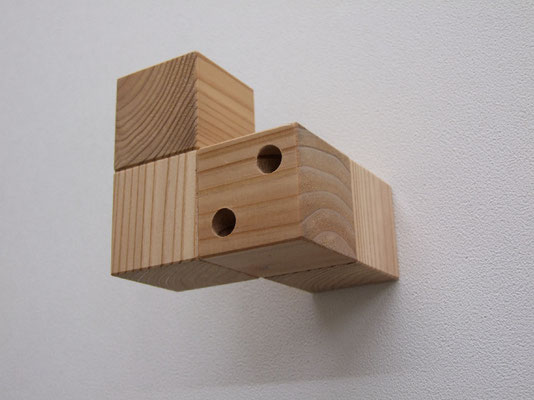 木製フック　CUBE