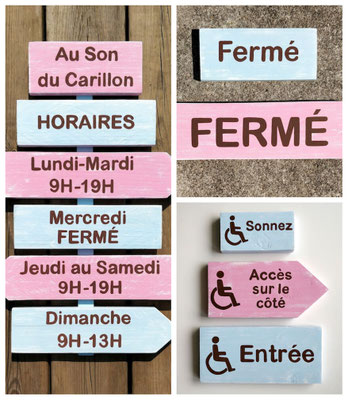Signalétique d'accueil