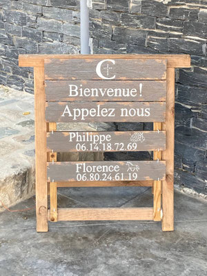 Pancartes d'accueil