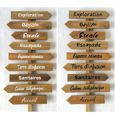 Multi écritures noir ou blanc