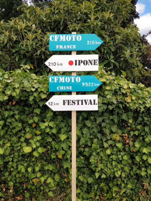 Panneau de direction