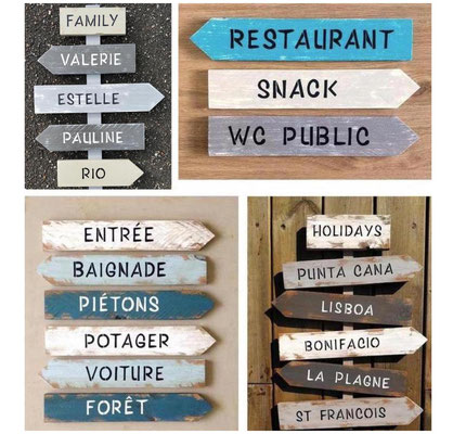 panneau "Valérie" personnalisable 