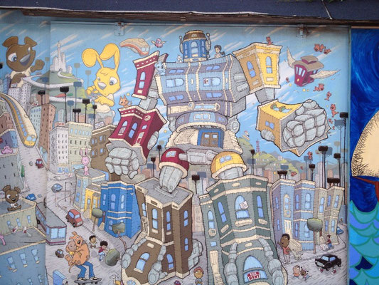San Francisco: Fresques murales