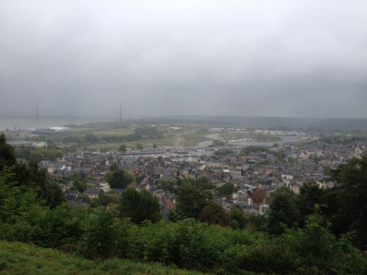 Vue sur Honfleur