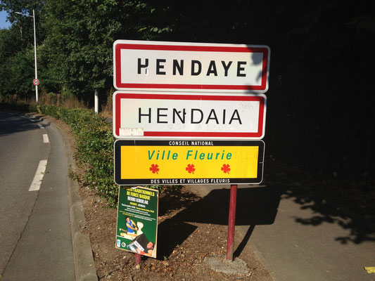 Arrivée à Hendaye