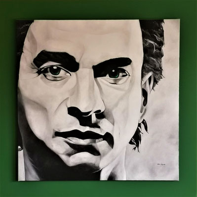 "Dave" | 2015 | Öl auf Leinwand | 100x100 cm