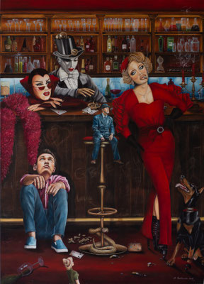 FEIERABEND | 2019 | Öl auf Leinwand | 140x100 cm