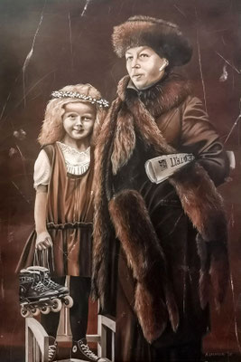 DER AUSFLUG | 2025 | Öl auf LW | 80x120 cm