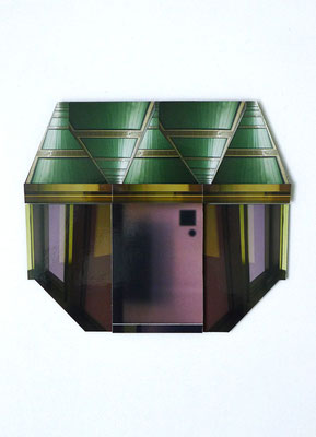UM4 32,5 x 42,5 cm. Serie UM Fotoobjekte: Fotopapier auf Holz 2012