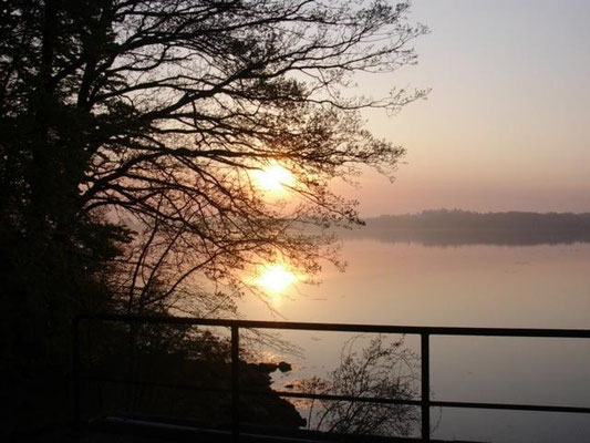 Binnenwasser morgens um sechs Uhr