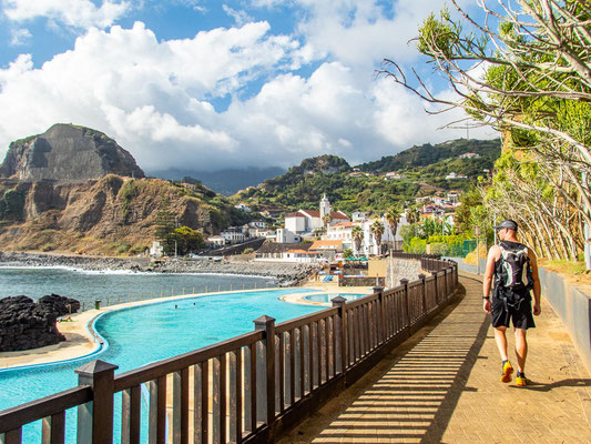 Madeira - die schönsten Wandertouren auf der Blumeninsel (hier: Küstensteig Porto da Cruz nach Machico durch die Boca do Risco)