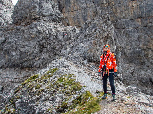 Spektakulärer Gipfel und Adrenalin pur, verspricht der Schlicker bzw. Ochsenwand Klettersteig in den Stubaier Alpen.
