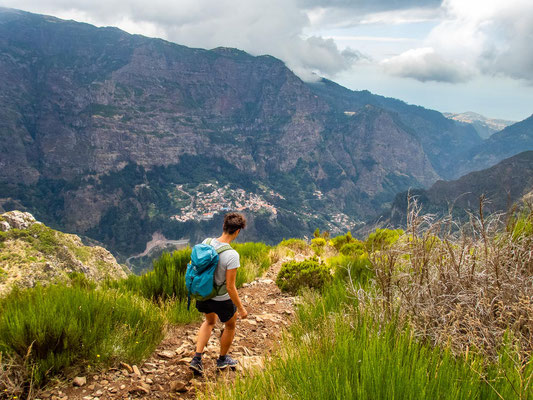 Madeira - die schönsten Wandertouren auf der Blumeninsel (hier: Gipfeltour auf den Pico Grande)