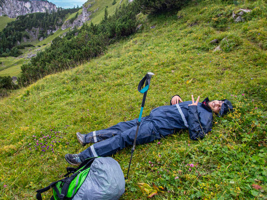 Integrationsprojekt Wanderglück auf dem Gräner Höhenweg zum Füssener Jöchel und weiter hinab zum Haldensee.