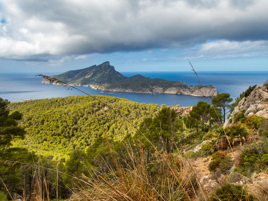 Mehrtagestrekking auf dem GR 221 auf Mallorca - Etappe 2 der Wanderung von Sant Elm nach Ses Fontanelles