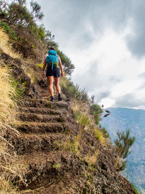 Madeira - die schönsten Wandertouren auf der Blumeninsel (hier: Gipfeltour auf den Pico Grande)