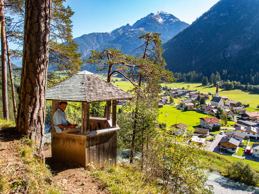 Integrationsprojekt "Wanderglück" unterwegs auf dem Lechweg im idyllischen Lechtal.