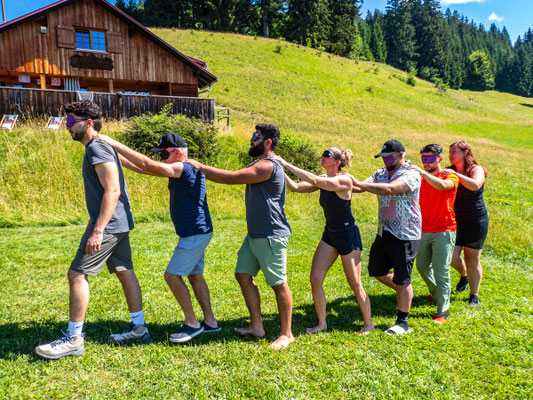 Bilder vom Wanderglück-Wochenende im Allgäu mit Wanderungen über die Nagelfluhkette, gemeinsamen Erlebnissen und gelebter Integration.