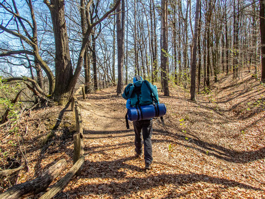 Mehrtageswanderung in Deutschland - unterwegs auf dem Malerweg im Elbsandsteingebirge in der Sächsischen Schweiz