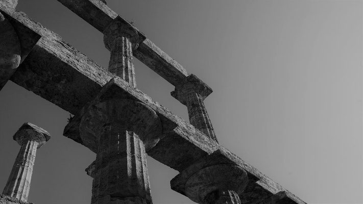 Paestum, aus der Serie TEMPEL DER GRIECHEN (unverkäuflich/unsaleable)