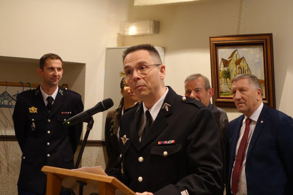 Le commandant Jean-Charles Houël commente les chiffres 2018 de la COB.