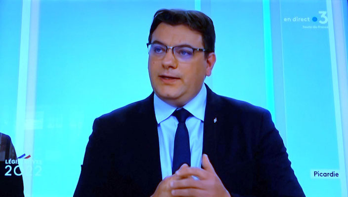 Jocelyn Dessigny candidat Rassemblement National.