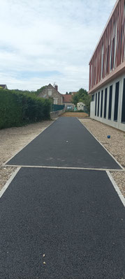 Espace sportif et chemin piétonnier Juge Magnaud.