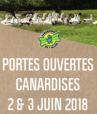 Samedi 2 et dimanche 3 juin : Les Canardises des 3 Vallées ouvrent leurs portes.