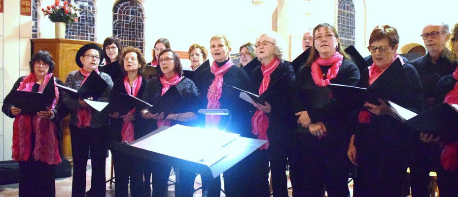 Ecole intercommunale de musique de Crézancy-Jaulgonne : la chorale "Sans façon".